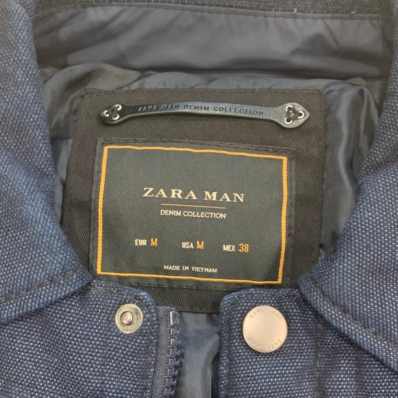 zara vintage denim jacket - Picture 3 of 4